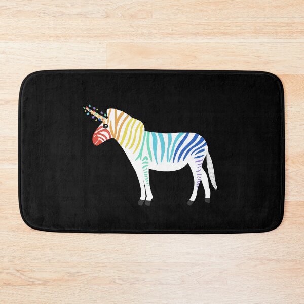 Item preview, Rainbow Zebra Unicorn designed and sold by daisyandlime.