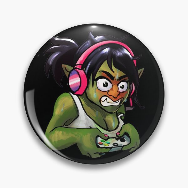 Item preview, Goblin Chica Gamer designed and sold by sheepwave.