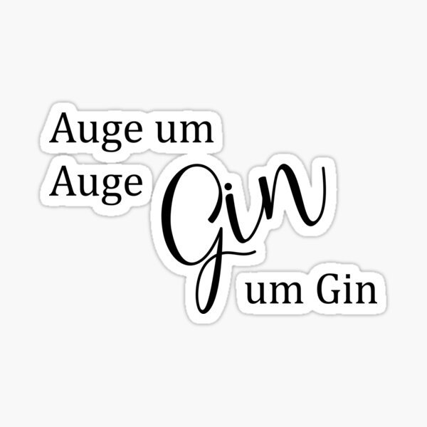 Item preview, An eye for an eye, gin for gin designed and sold by newtralic.