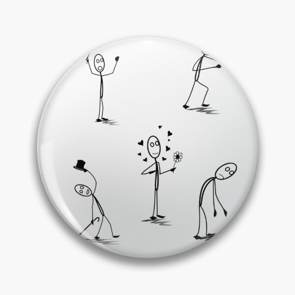 Item preview, Stick Men Line Men Activities Multipack designed and sold by Click-Like.