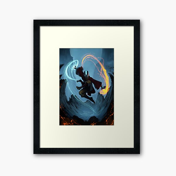 The Last Air Bender Framed Art Print