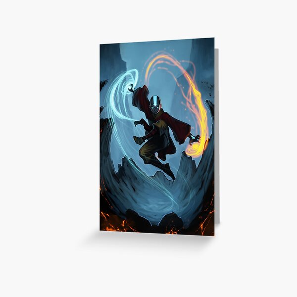 The Last Air Bender Greeting Card