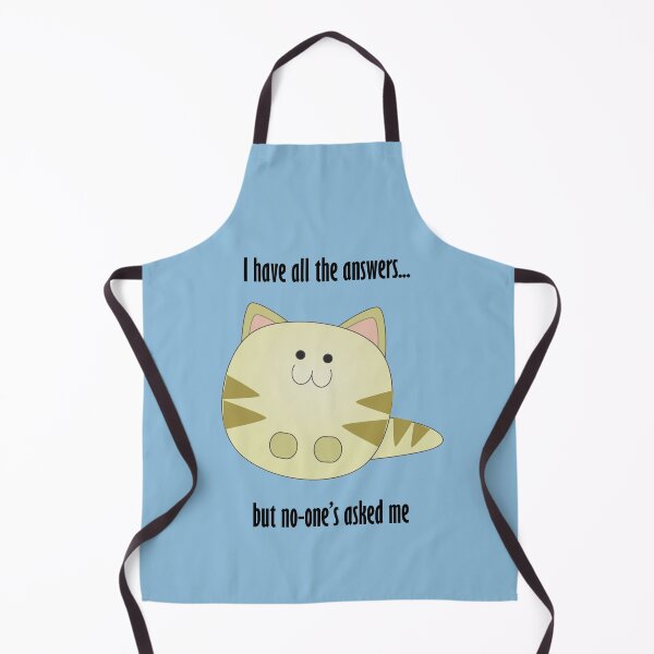 Item preview, Cat kitten pet has all the answers designed and sold by blackheartscot.