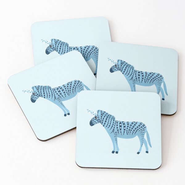 Item preview, Flower Zebra Unicorn designed and sold by daisyandlime.