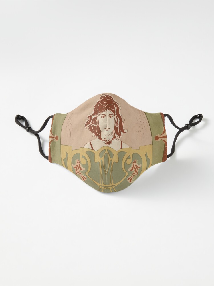 Masque ''Parure Poisson rouge' : autre vue