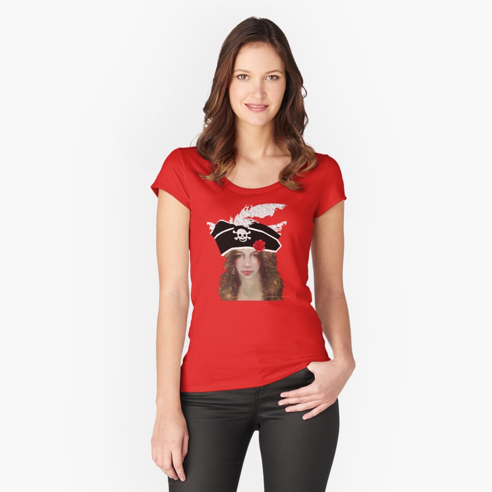 Item preview, Fitted Scoop T-Shirt designed and sold by ayemagine.
