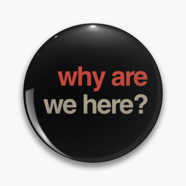Item preview, Why are we here? That's the Question designed and sold by shantishirts.