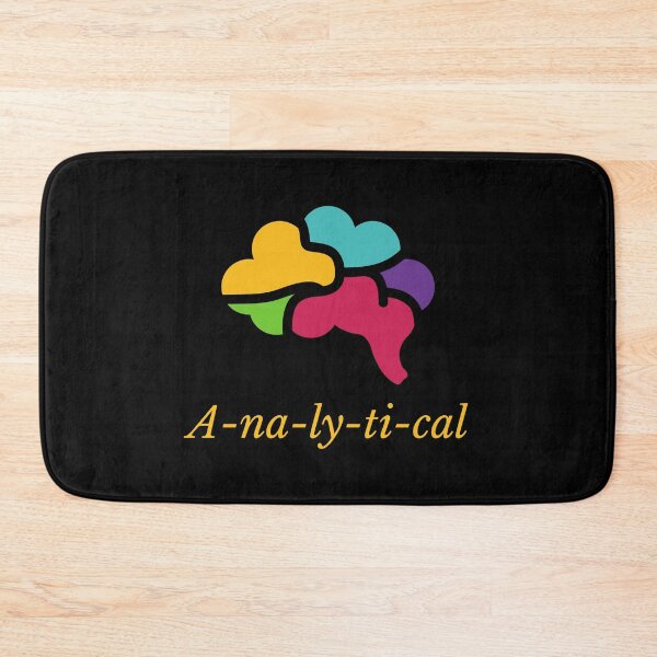 Item preview, Analytical-Colorful Brain designed and sold by Trendi61.