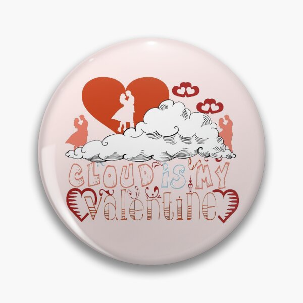 Item preview, giff cloud is my valentine ,funny Gift idea  designed and sold by buzz1days.
