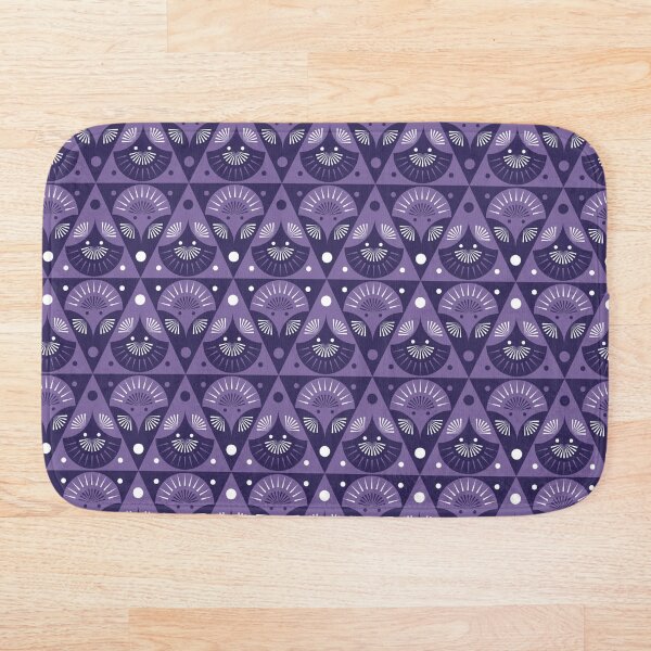 Item preview, SEAMLESS PATTERN OF TWIN PORCUPINES DARK VIOLET designed and sold by JimiAndSelex.
