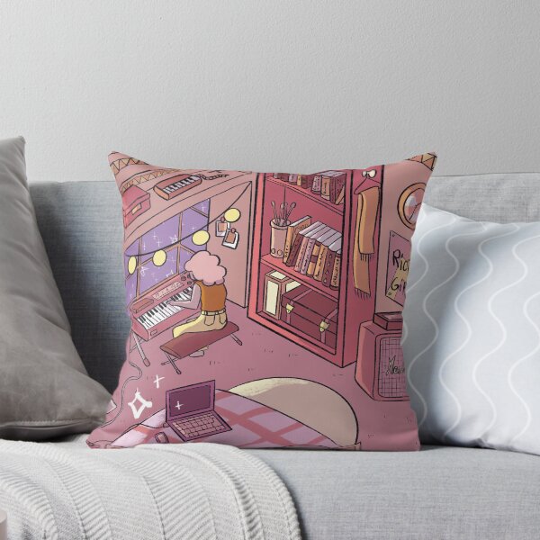 Item preview, Riot girl isometric cute room  designed and sold by Juneasinjuly.