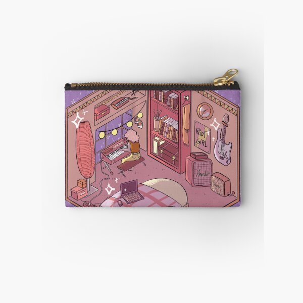 Item preview, Riot girl isometric cute room  designed and sold by Juneasinjuly.