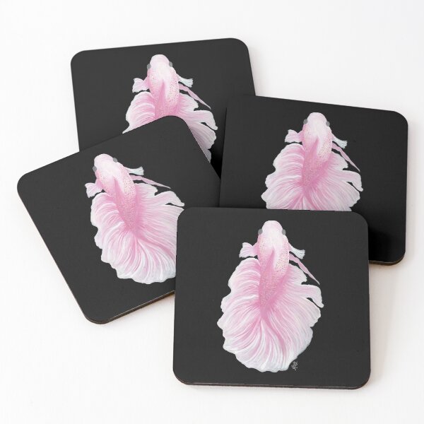 Item preview, Pink Betta Fish designed and sold by LReevesArt.
