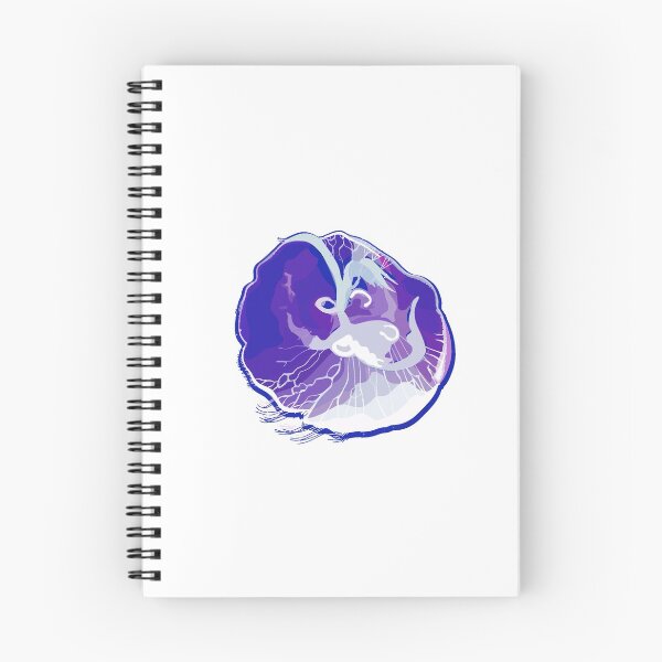 Item preview, Moon jellyfish digital painting  designed and sold by RIOKOTZU.