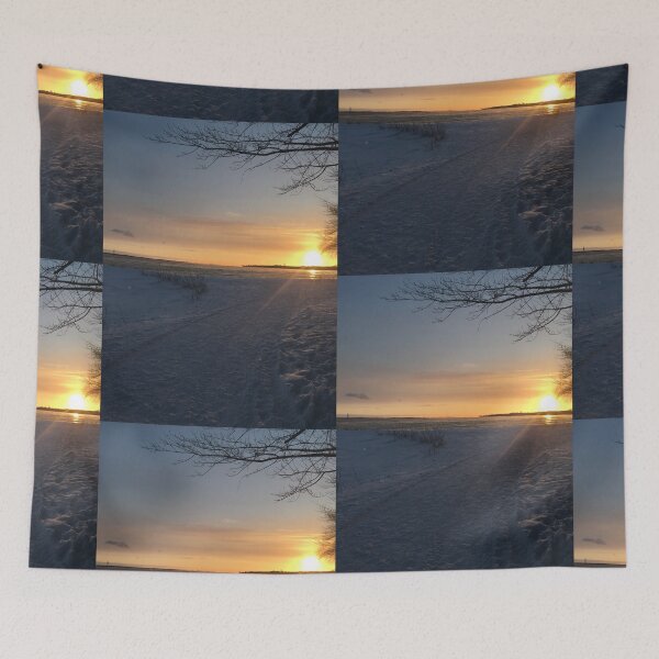 Item preview, Sunset in the winter  designed and sold by Adela  Craciun.