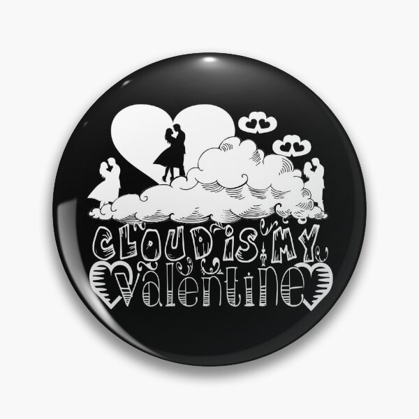 Item preview, giff cloud is my valentine ,funny Gift idea  designed and sold by buzz1days.