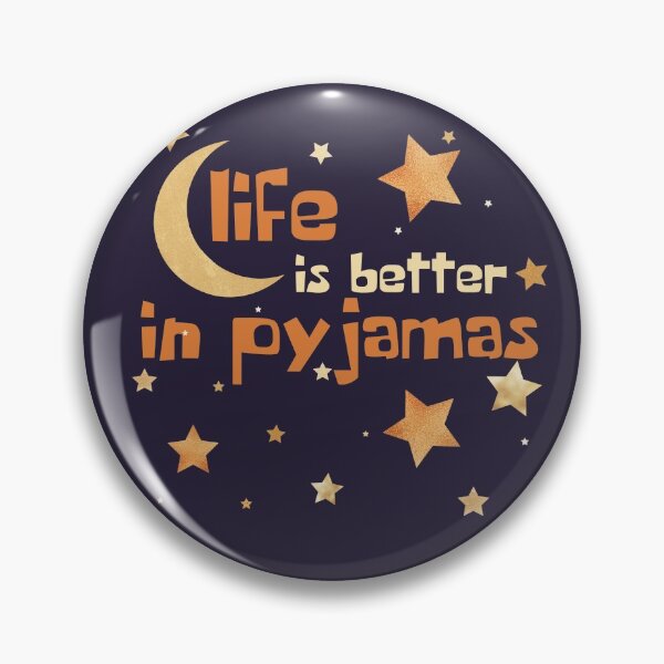 Item preview, Life is better in pyjamas - lazy person gift designed and sold by hyggekrog.
