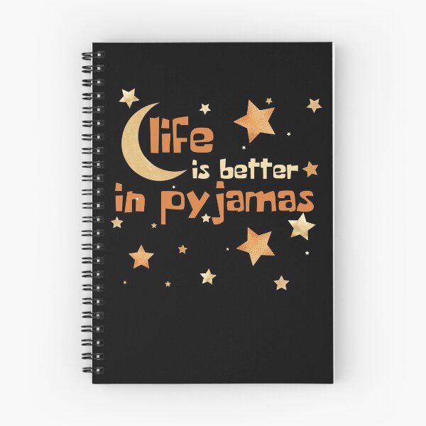 Item preview, Life is better in pyjamas - lazy person gift designed and sold by hyggekrog.