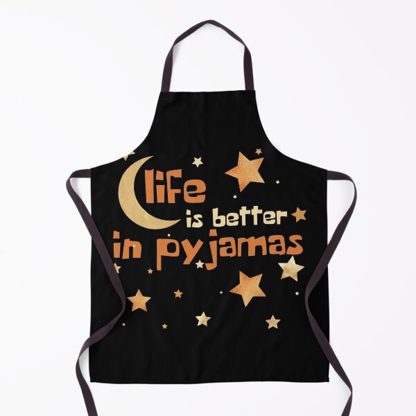 Item preview, Life is better in pyjamas - lazy person gift designed and sold by hyggekrog.