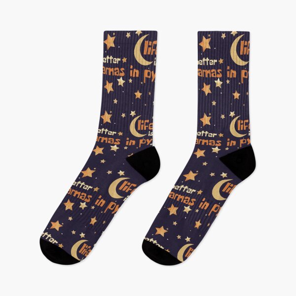 Item preview, Life is better in pyjamas - lazy person gift designed and sold by hyggekrog.