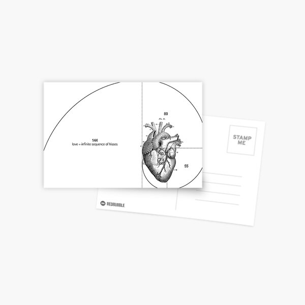Item preview, Fibonacci  Heart designed and sold by Afonso Azevedo Neves.