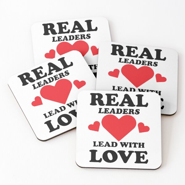 Item preview, REAL LEADERS LEAD WITH LOVE designed and sold by Rboss.