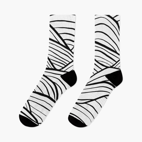 Item preview, Black And White Ocean Waves Pattern designed and sold by SwePattern.