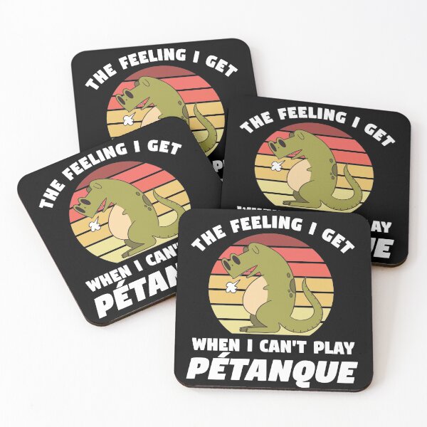 Item preview, Funny Petanque Dinosaur designed and sold by gloryandbliss.