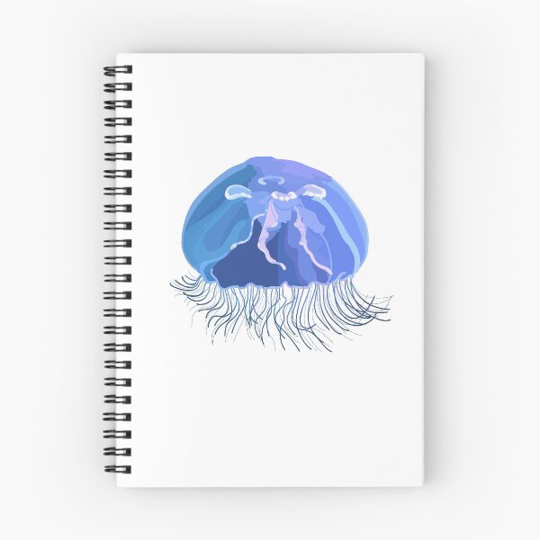 Item preview, Moon jellyfish digital painting 2 designed and sold by RIOKOTZU.