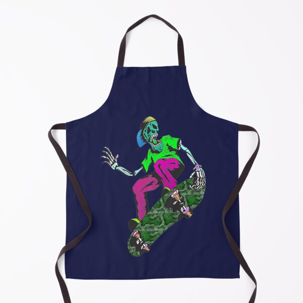 Item preview, Skull-Cows playing-skateboard designed and sold by MANINFEAR.