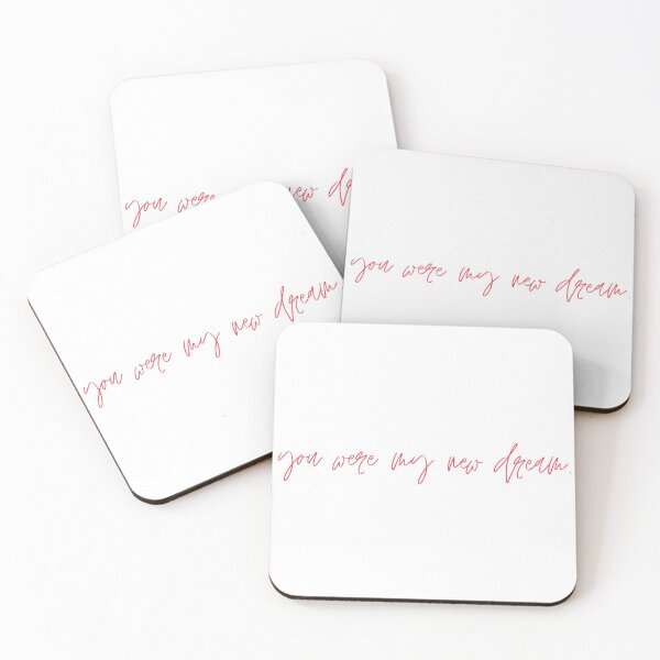 Item preview, You Were My New Dream Red Cursive Tangled  designed and sold by Simply Magic Supply.