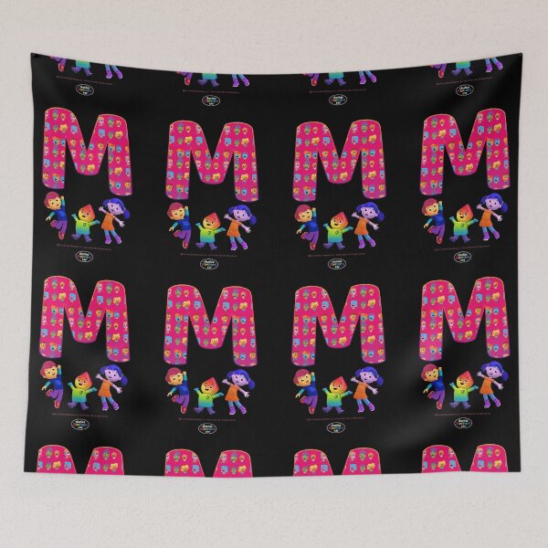 Item preview, Charlie's Colorforms City Monogram Initial M designed and sold by PacificStreams.