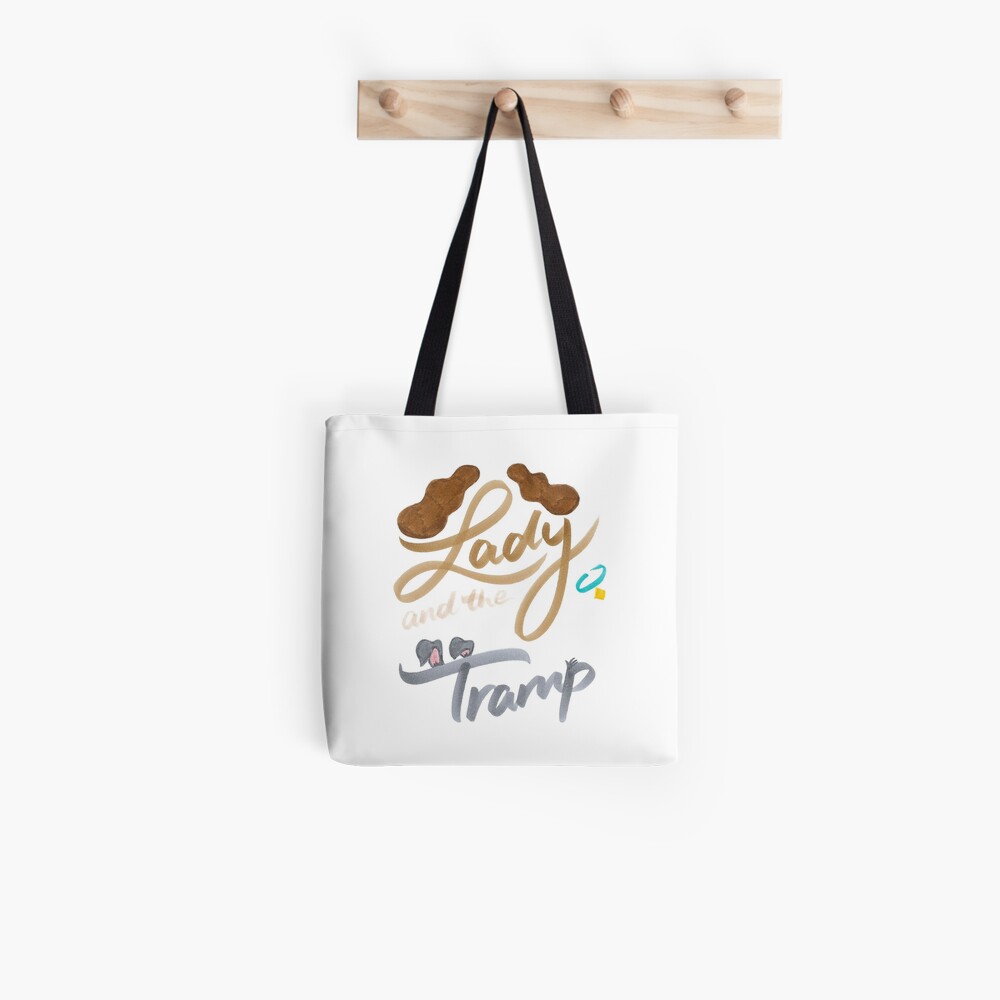 lady and the tramp tote bag