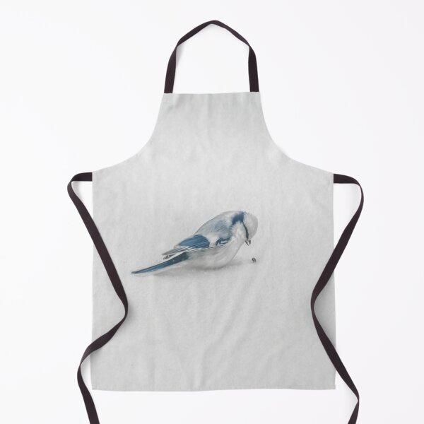 Item preview, Azure tit at snow designed and sold by Svetlana Korneliuk.