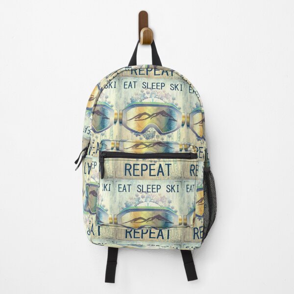 Item preview, EAT SLEEP SKI REPEAT designed and sold by I-Wanna.