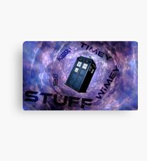Timey Wimey Stuff Canvas Print