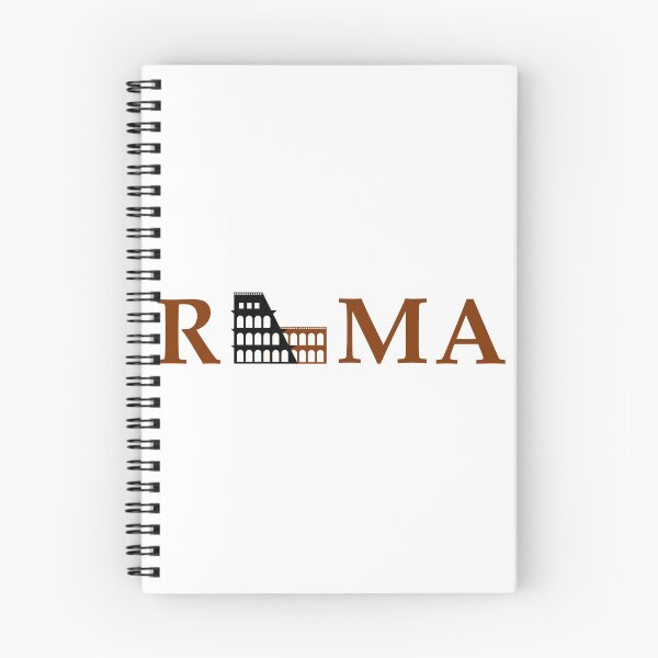 Item preview, Colosseum and Roma in black and brown designed and sold by The-Roman-Lady.