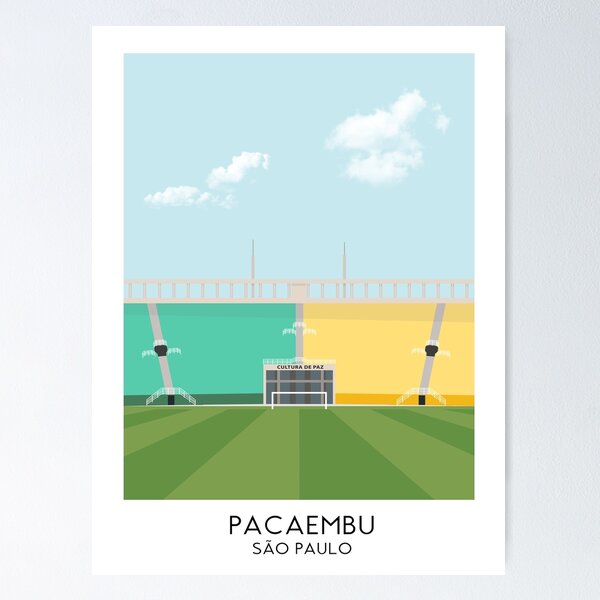Item preview, O meu, o seu, o nosso Pacaembu - Football art designed and sold by rhserra.