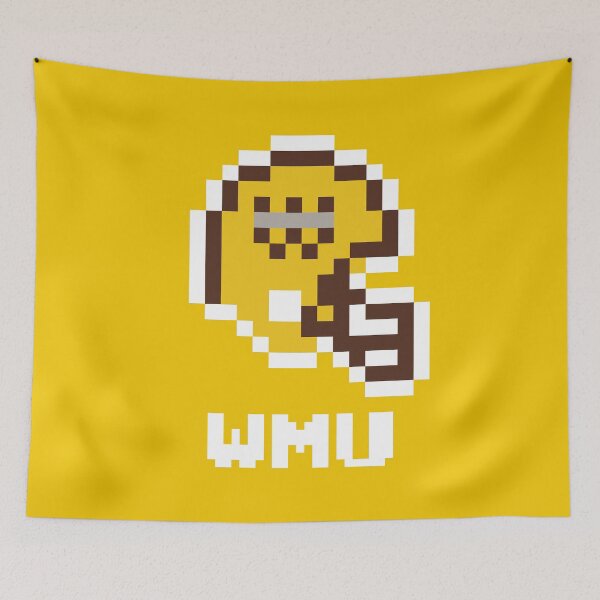 Item preview, Western Michigan Broncos (Tecmo Super Bowl Football Helmet) designed and sold by The Armorsmith.