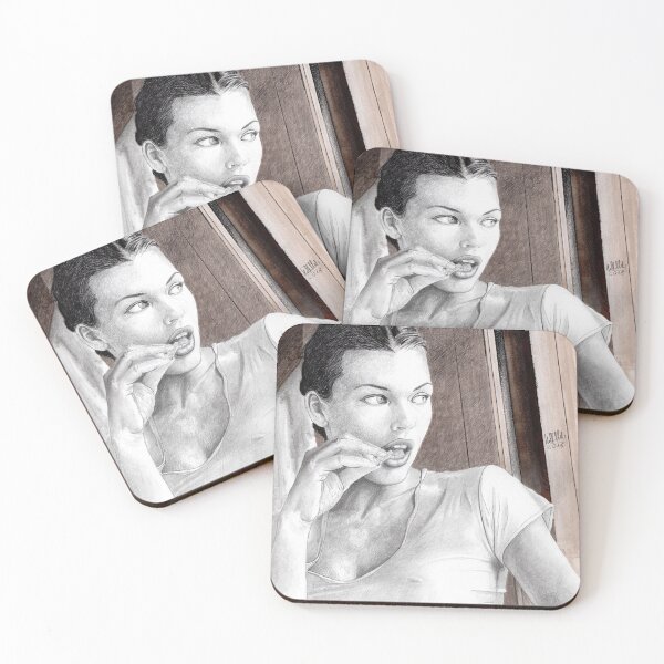 Item preview, Breakfast with Milla Jovovich designed and sold by micheleamadesi.