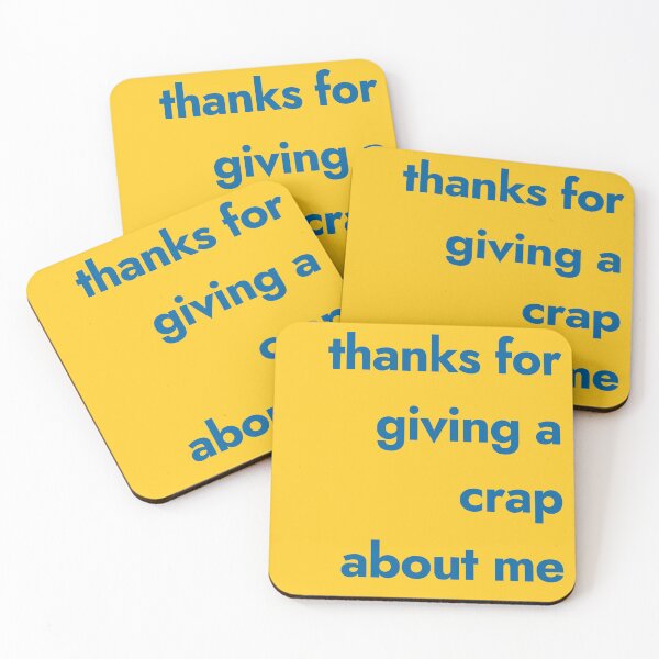 Item preview, Thanks for Giving a Cr*p - The Good Place designed and sold by TheGoodPlaceOOC.