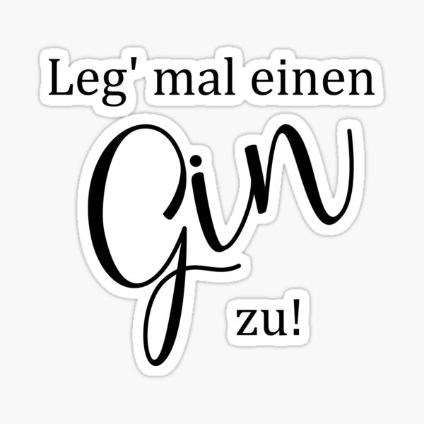 Item preview, Get a gin! designed and sold by newtralic.
