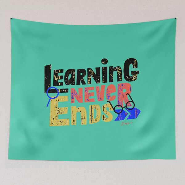 Item preview, Learning Never Ends designed and sold by LibrosBOOKtique.