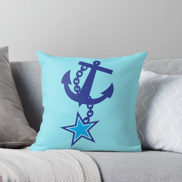 Item preview, Midnight blue with blue anchor NAVY designed and sold by jazzydevil.