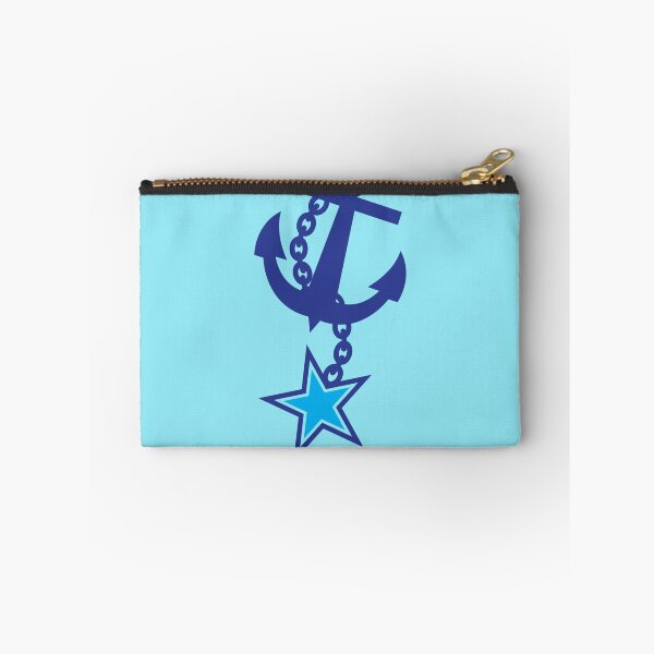 Item preview, Midnight blue with blue anchor NAVY designed and sold by jazzydevil.