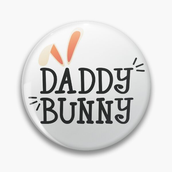 Item preview, Simple and Cute Daddy Bunny Ears Easter Typography designed and sold by Hommie9977.