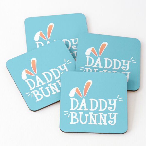 Item preview, Simple and Cute Daddy Bunny Ears Easter Typography designed and sold by Hommie9977.