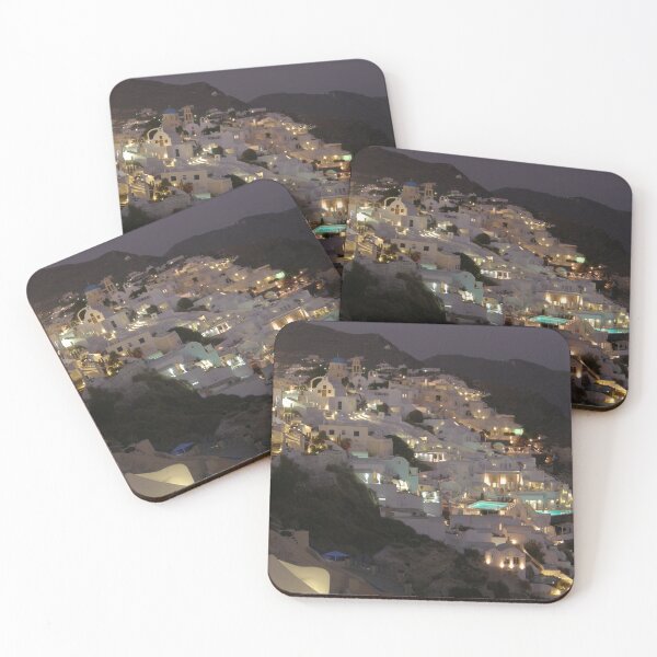 Item preview, Thira / Fira Late Evening Santorini Greece  designed and sold by mikequigley.