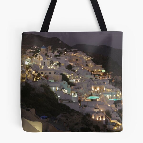 Item preview, Thira / Fira Late Evening Santorini Greece  designed and sold by mikequigley.