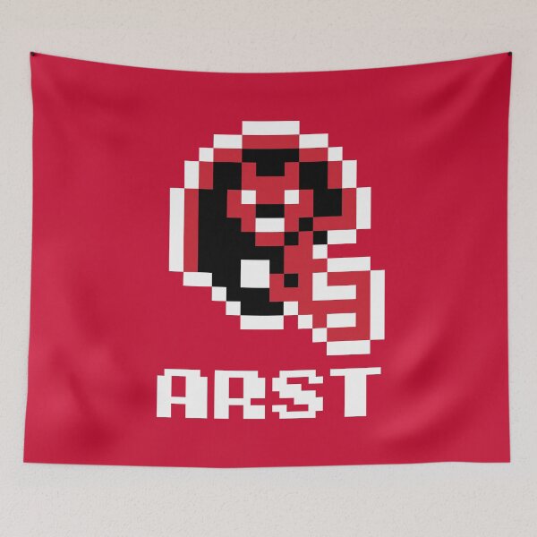 Item preview, Arkansas State Red Wolves (Tecmo Super Bowl Football Helmet) designed and sold by The Armorsmith.